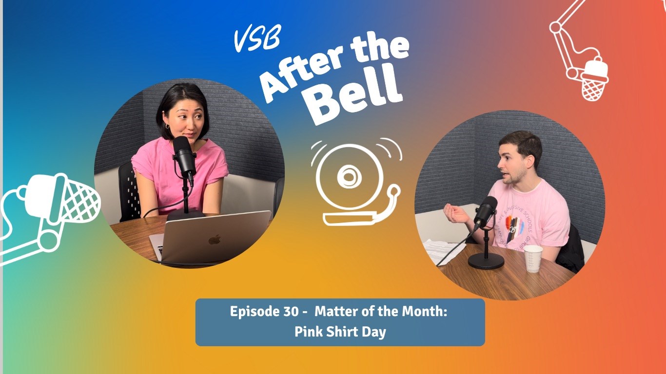 VSB After The Bell ep 30 Matter Of The Month Pink Shirt Day vsb-after-the-bell-ep-30-matter-of-the-month-pink-shirt-day